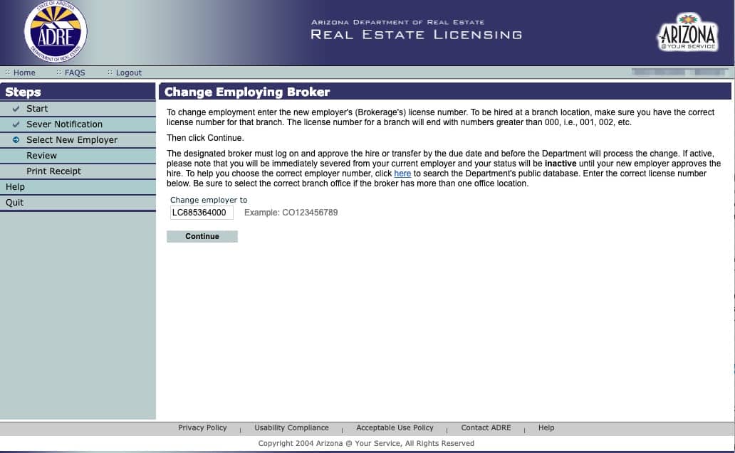 Roosted License Number to Transfer your real estate license to Roosted